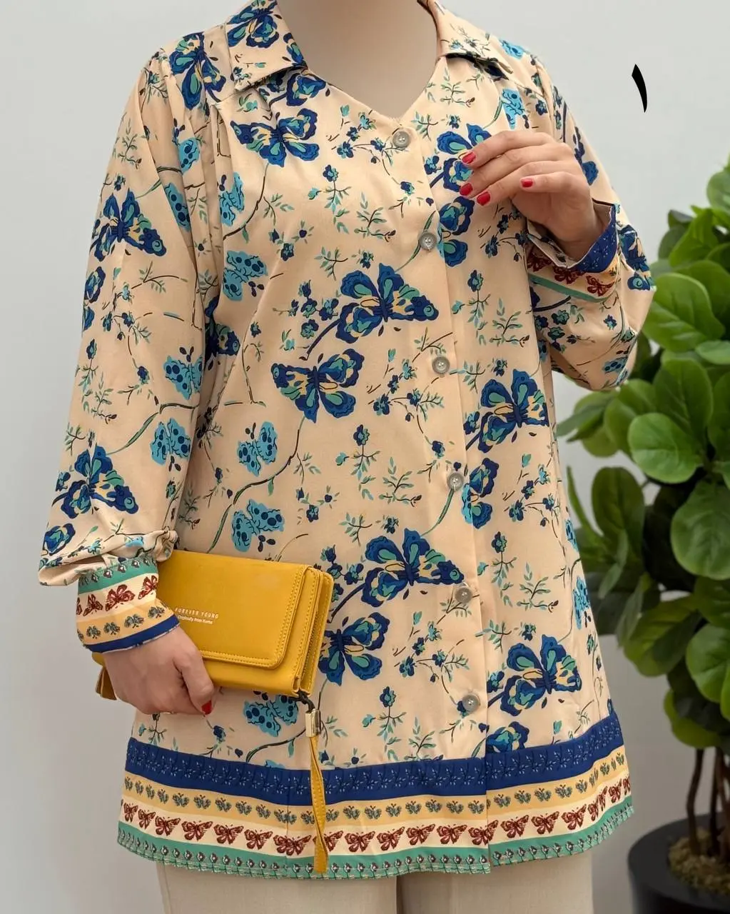 شومیز تمام دکمه